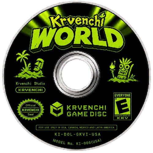 Krvenchi Island game disc
